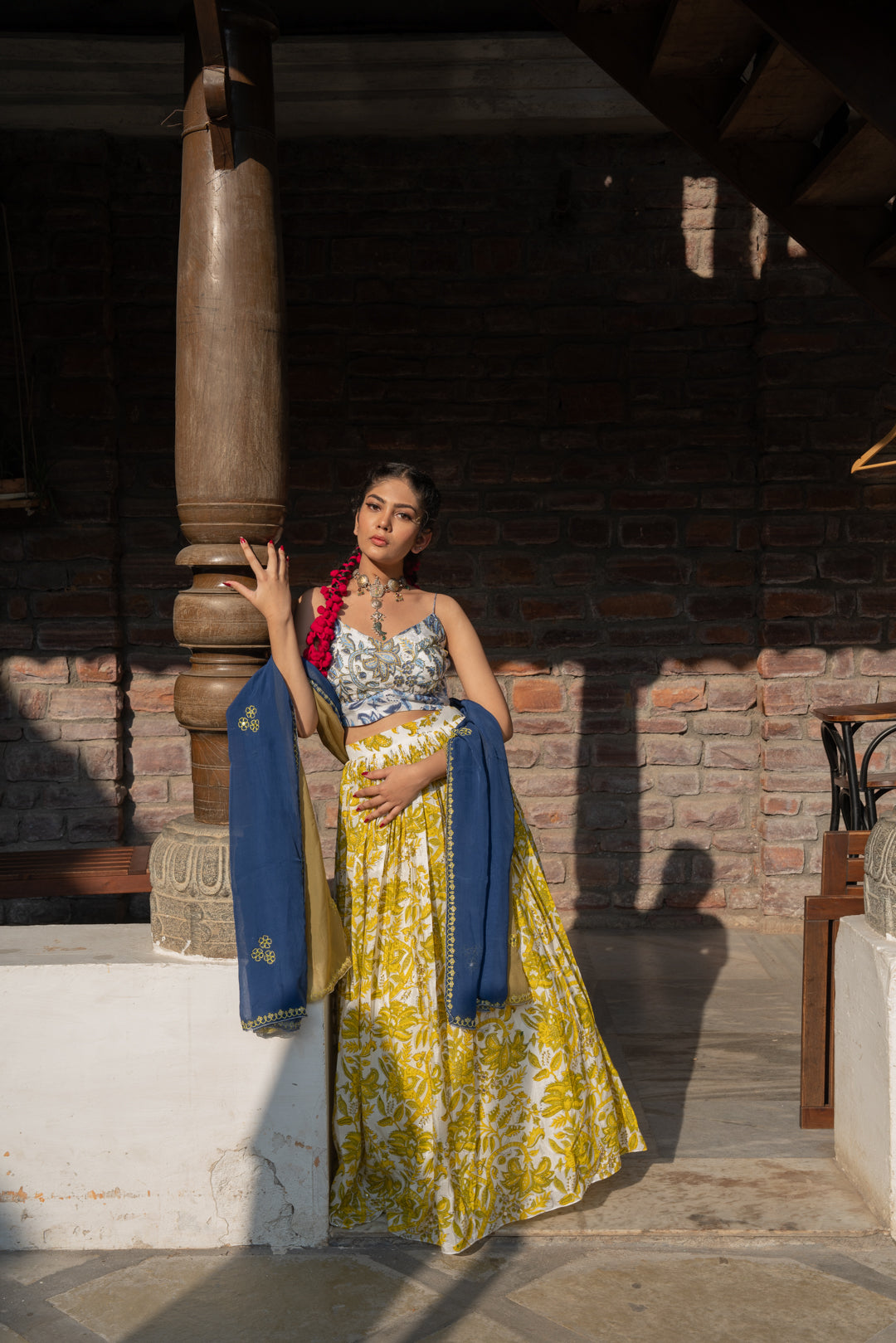 Diya lehenga set