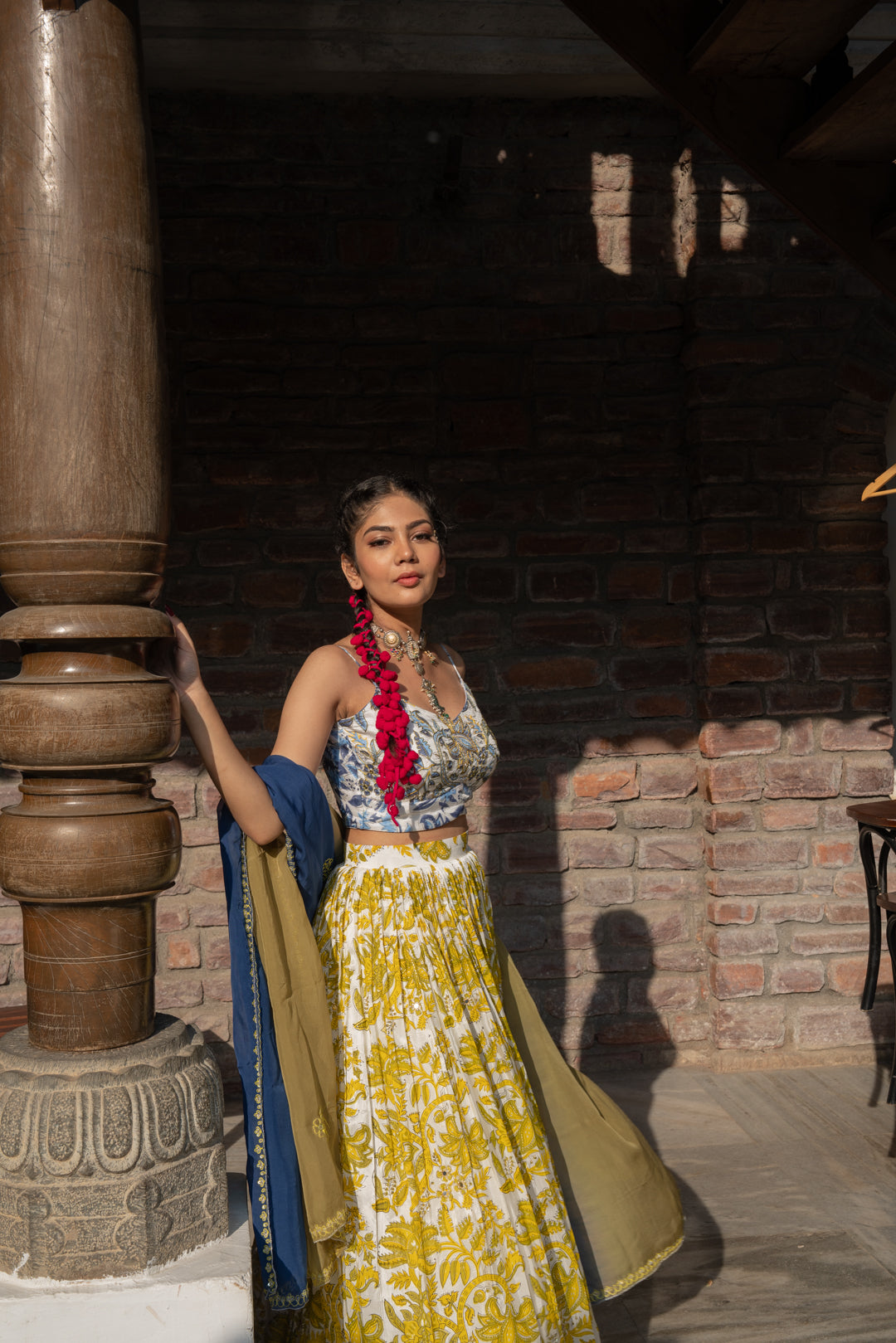 Diya lehenga set