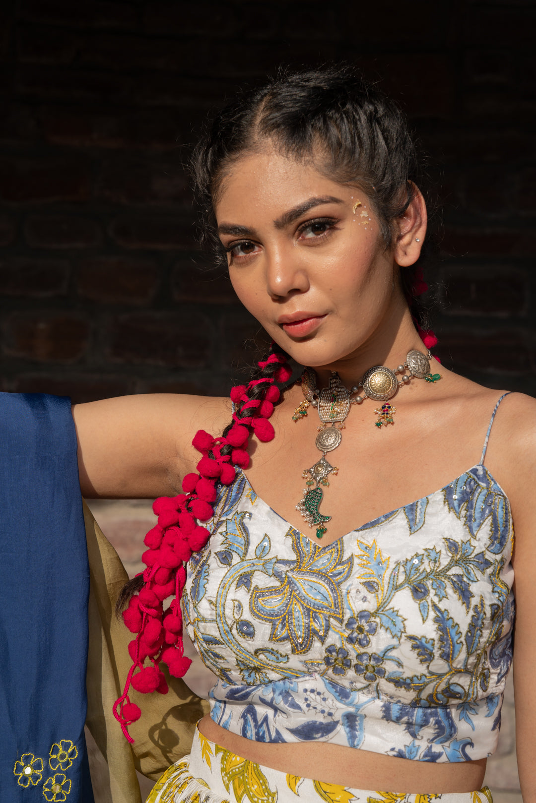 Diya lehenga set