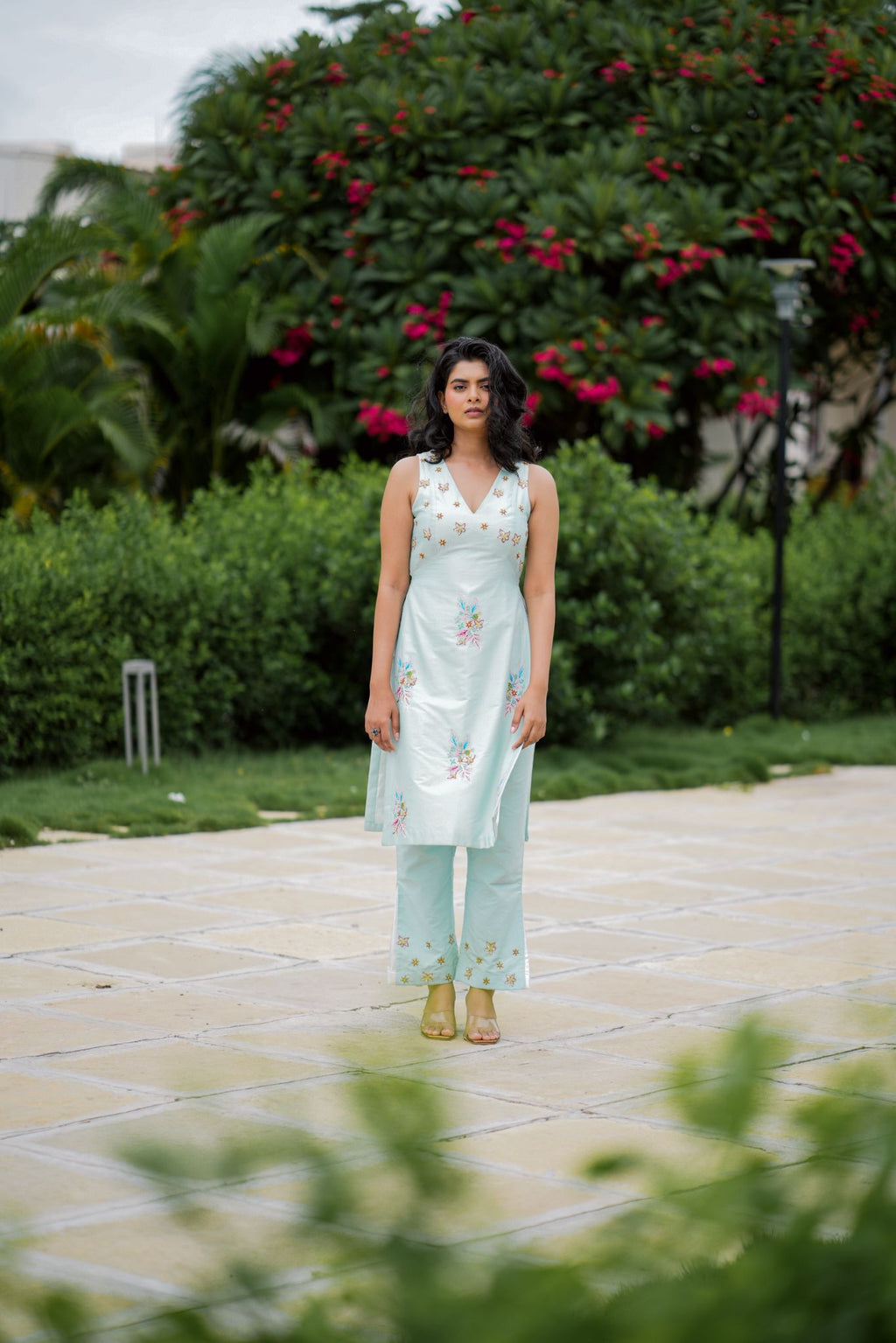 Charu kurthi set