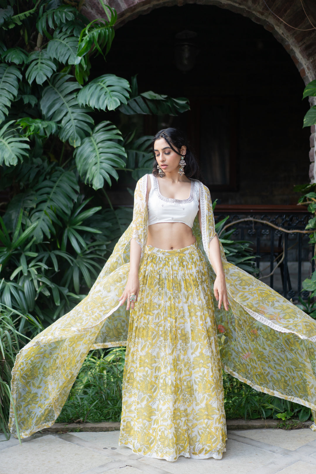Bhoomi lehenga set