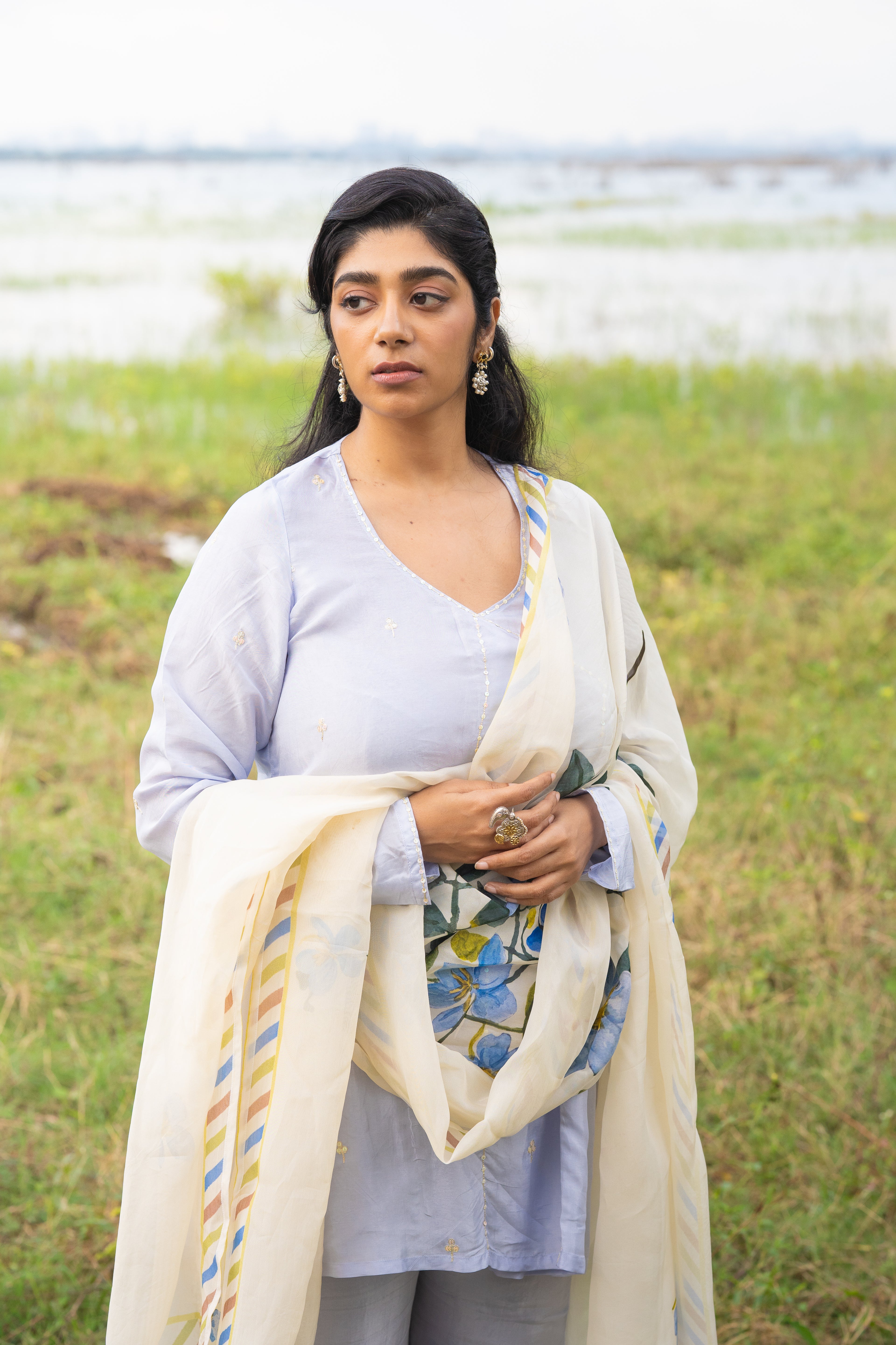 Latha sharara set